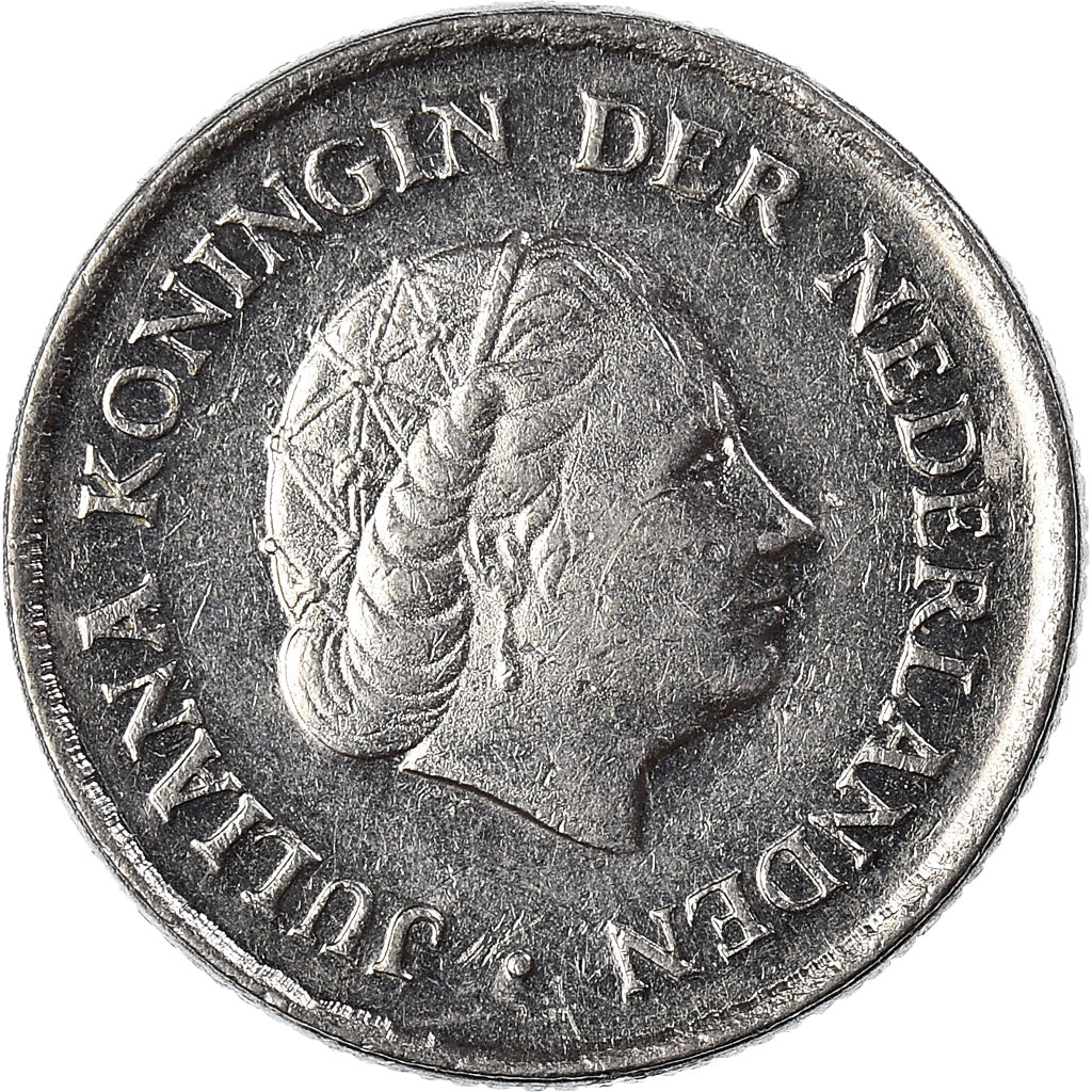 Münze, Niederlande, 25 Cents, 1976