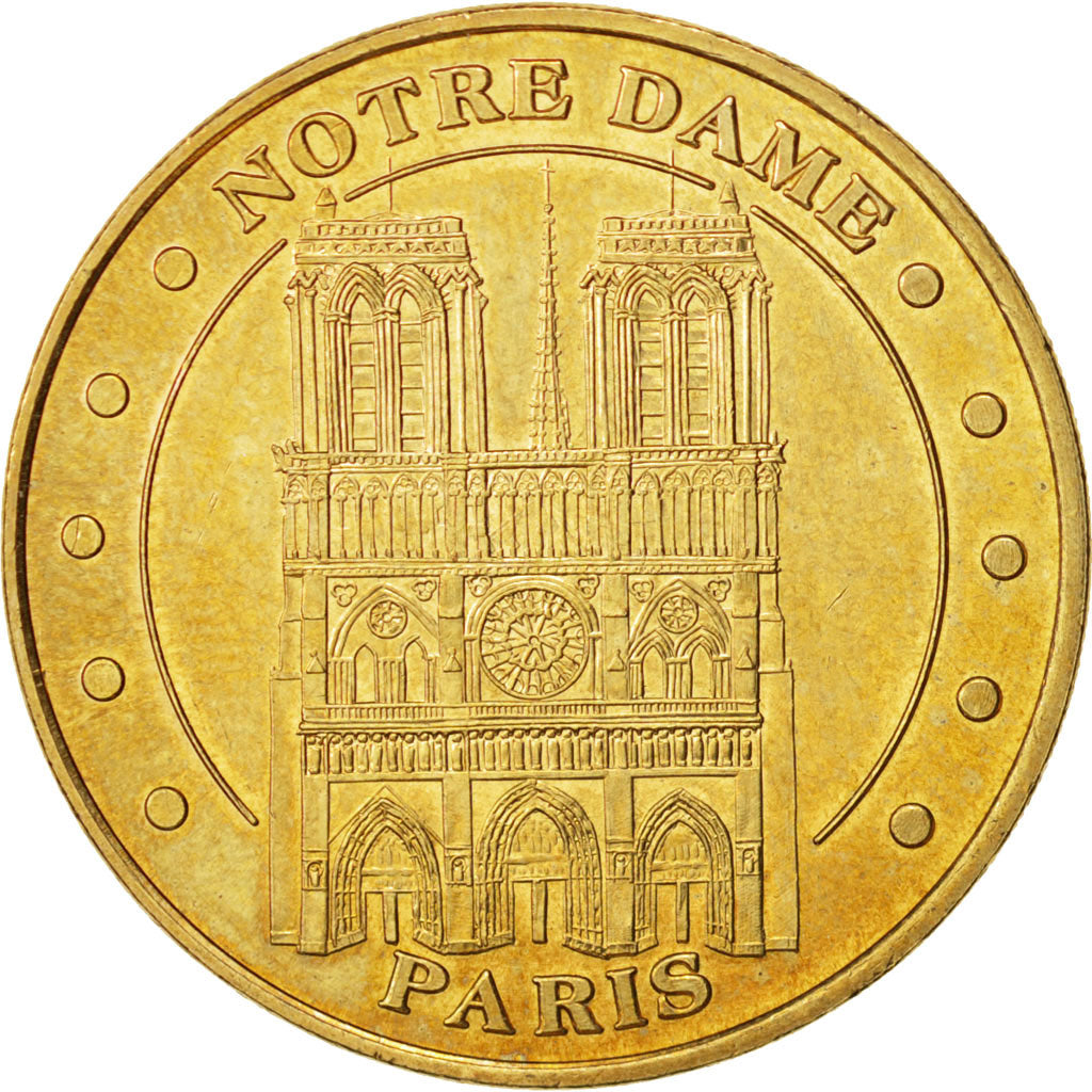 Francia, Token, Touristic token, 75/ Paris - Notre-Dame, Arts & Culture, 2012...