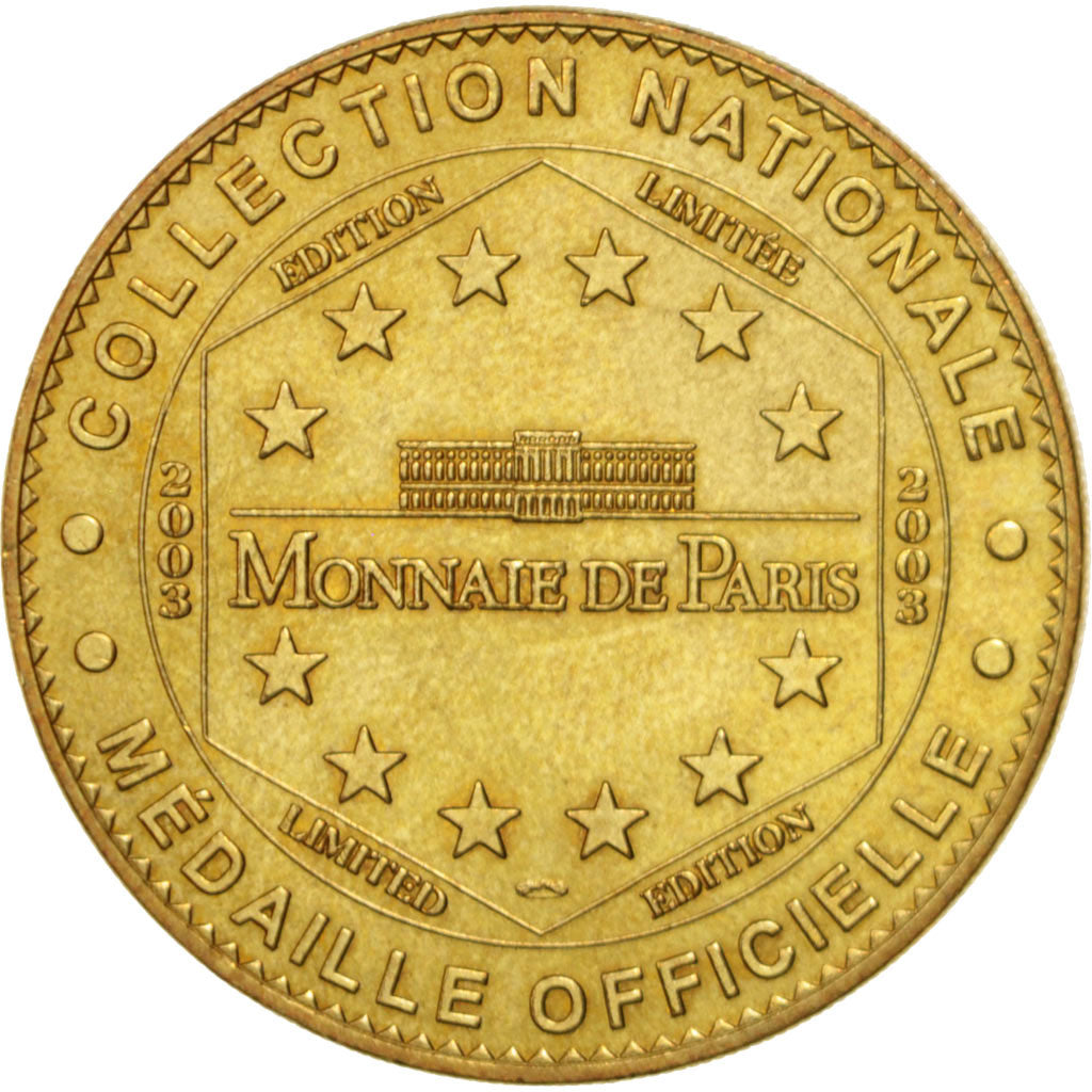Francia, Token, Touristic token, 75/ La Géode, Arts & Culture, 2003, Monnaie...
