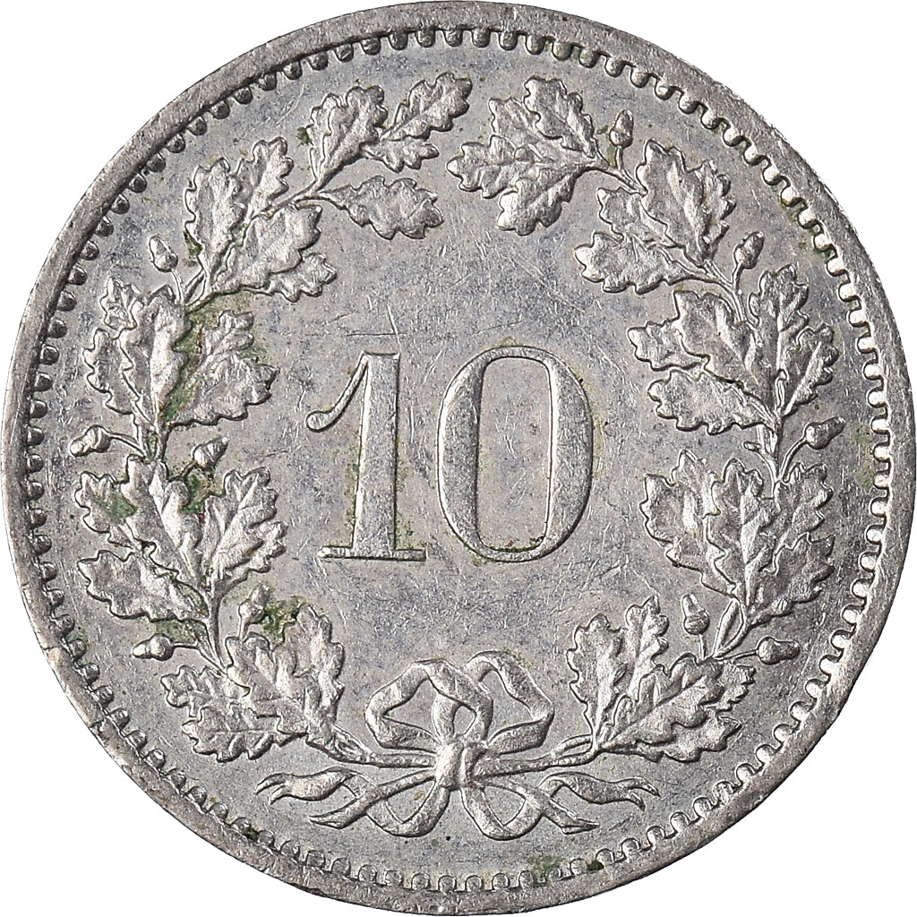 Coin, Switzerland, 10 Rappen, 1980