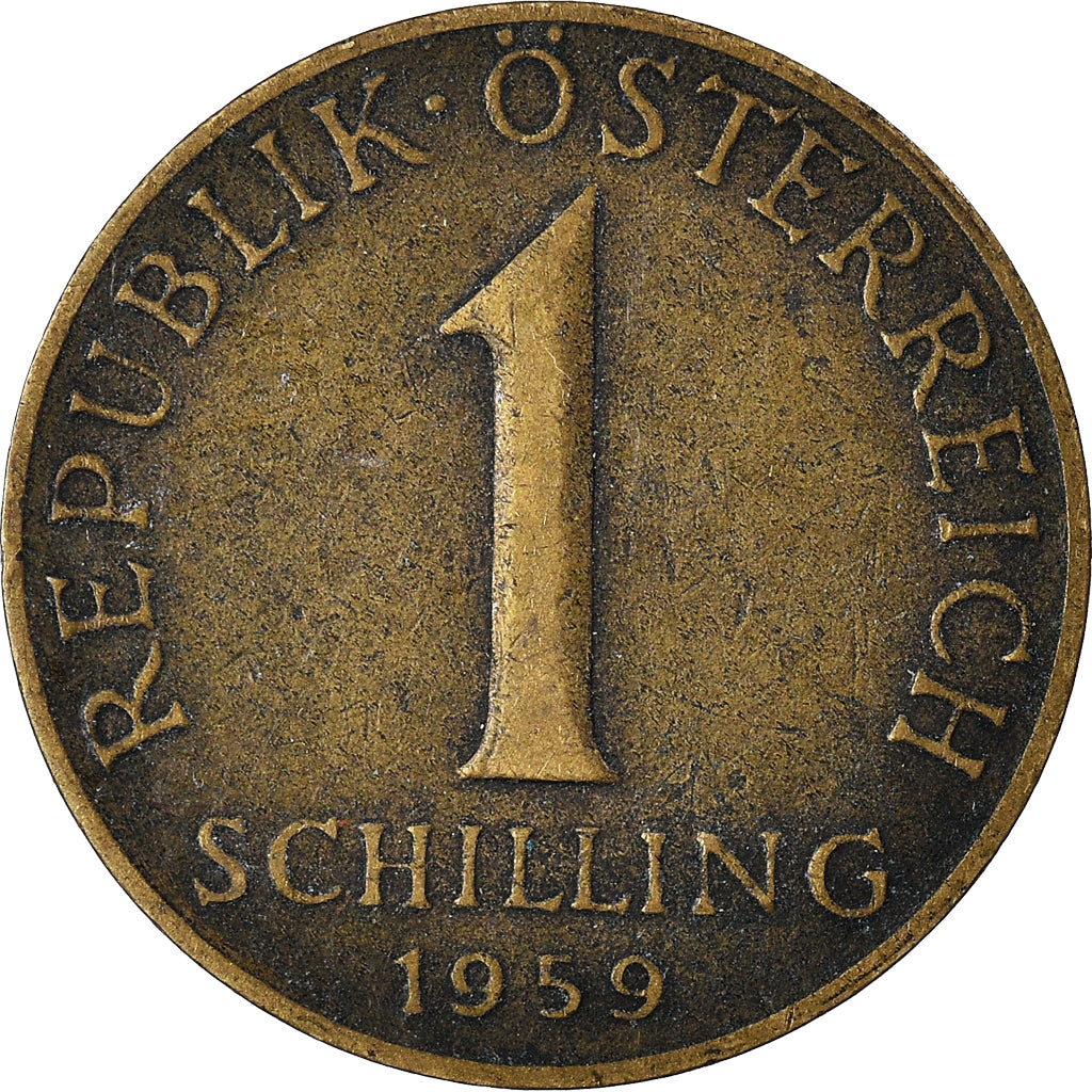 Moneda, Austria, Schilling, 1959