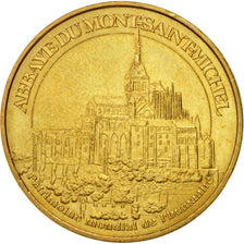 Francia, Token, Jetón turístico, 50/ Abbaye du Mont-Saint-Michel, Arts &