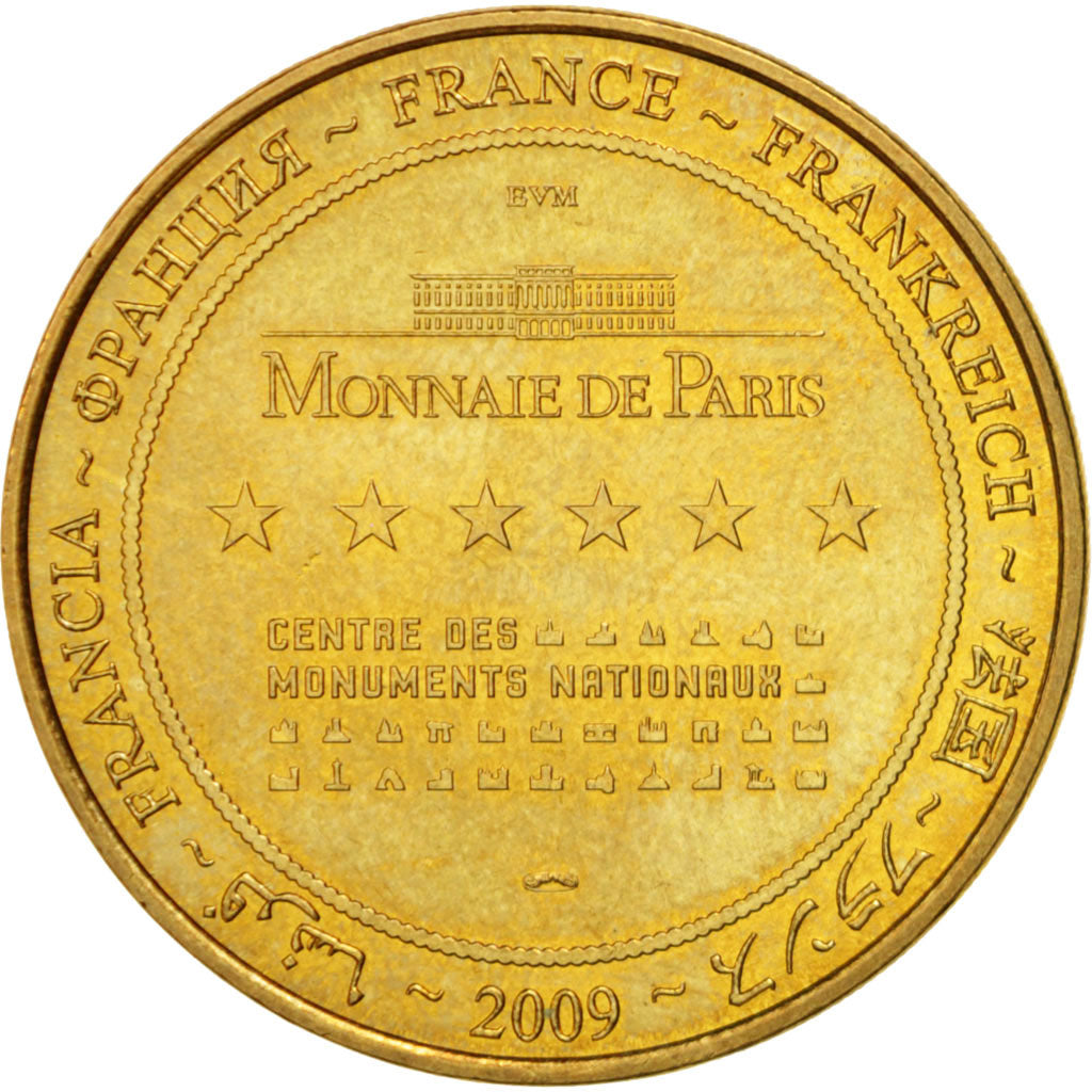 Francia, Token, Jetón turístico, 50/ Abbaye du Mont-Saint-Michel, Arts &