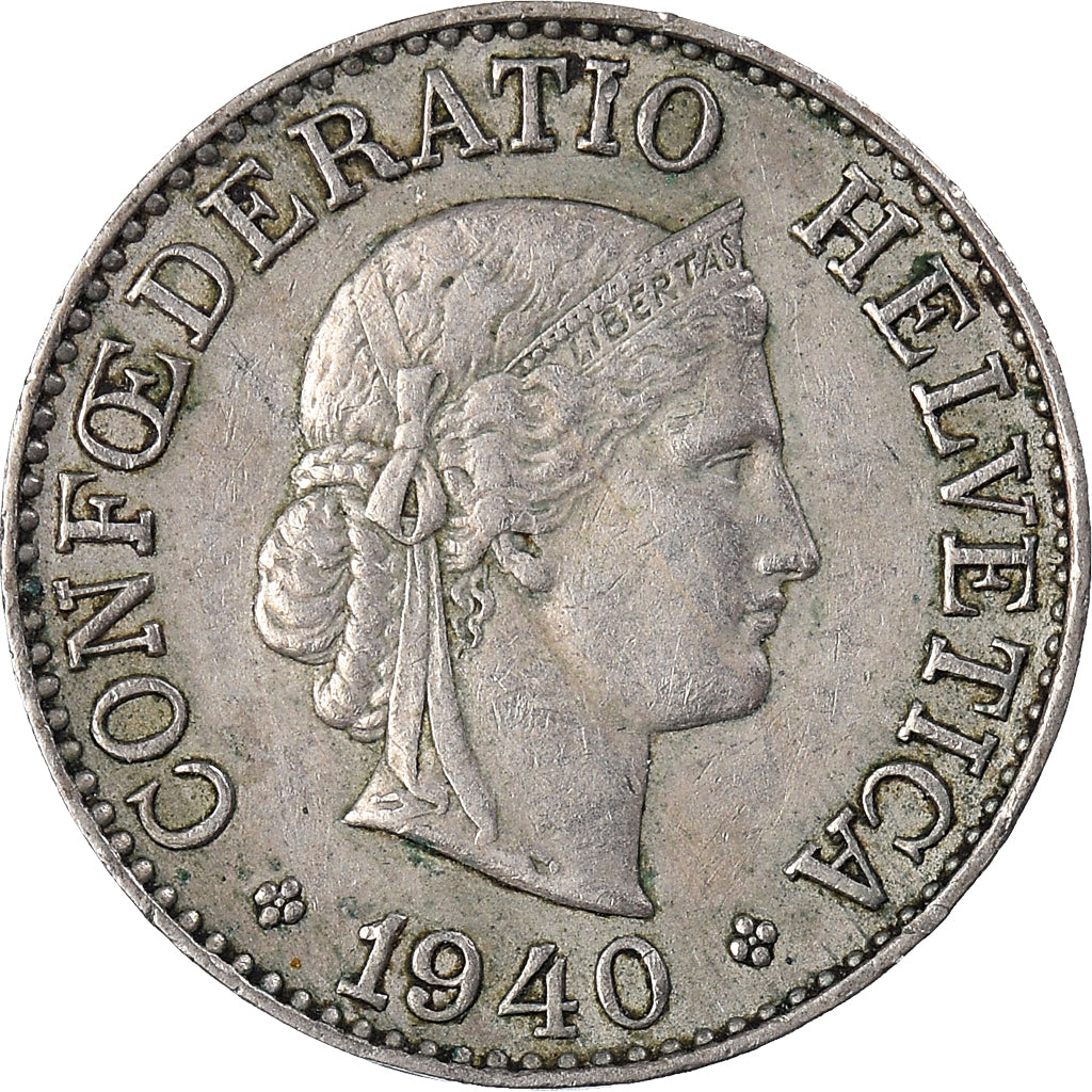 Moneta, Svizzera, 10 Rappen, 1940