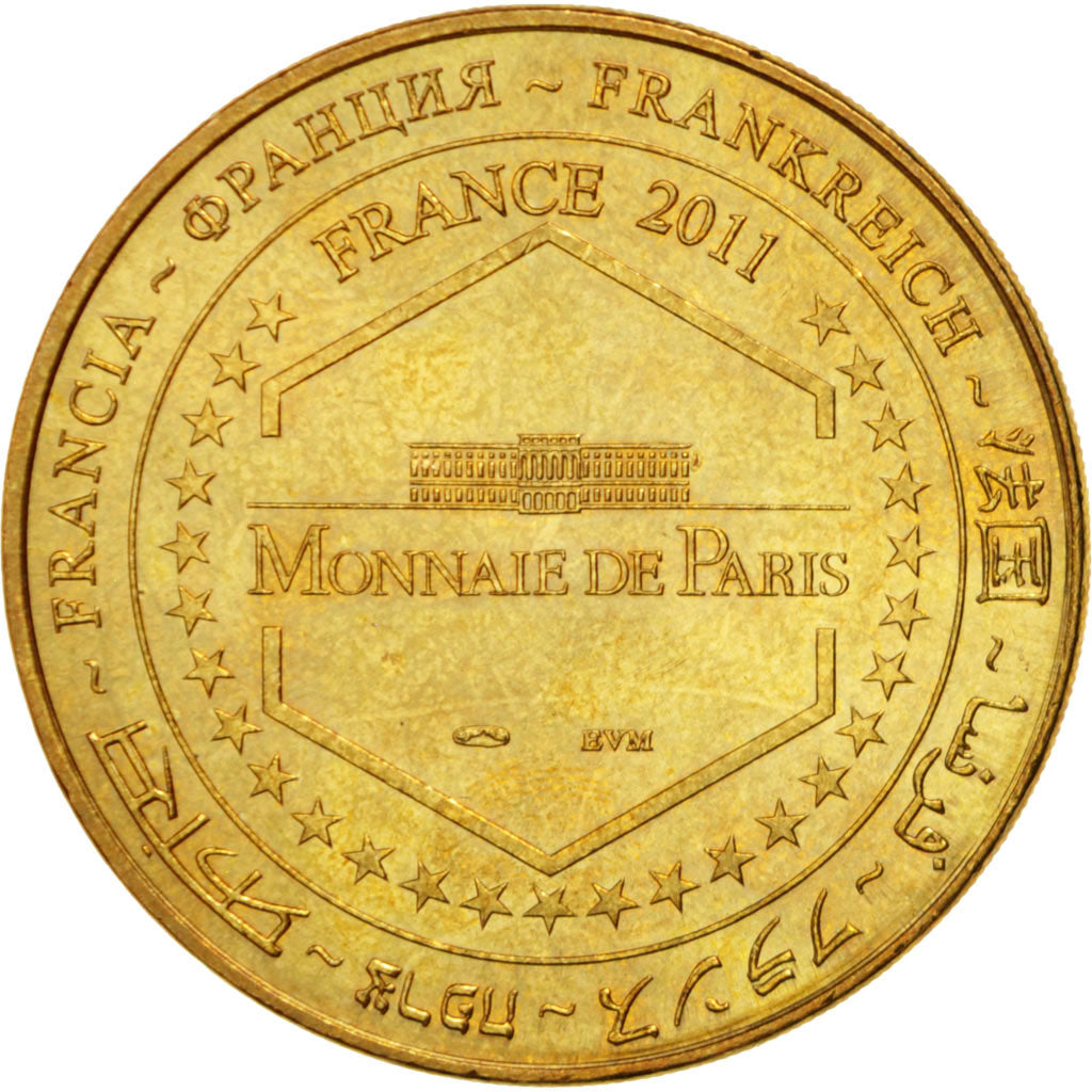 Francia, Token, Touristic token, 75/ La Géode, Arts & Culture, 2011, Monnaie...
