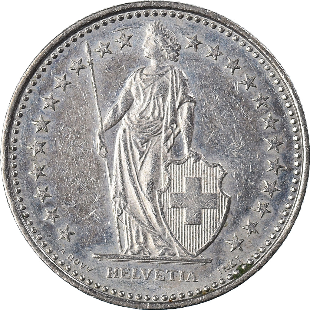 Moneta, Svizzera, 1/2 Franc, 1983