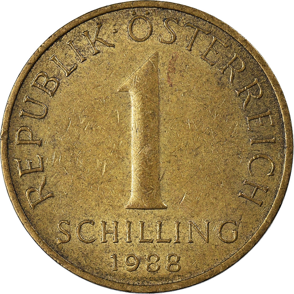 Coin, Austria, Schilling, 1988