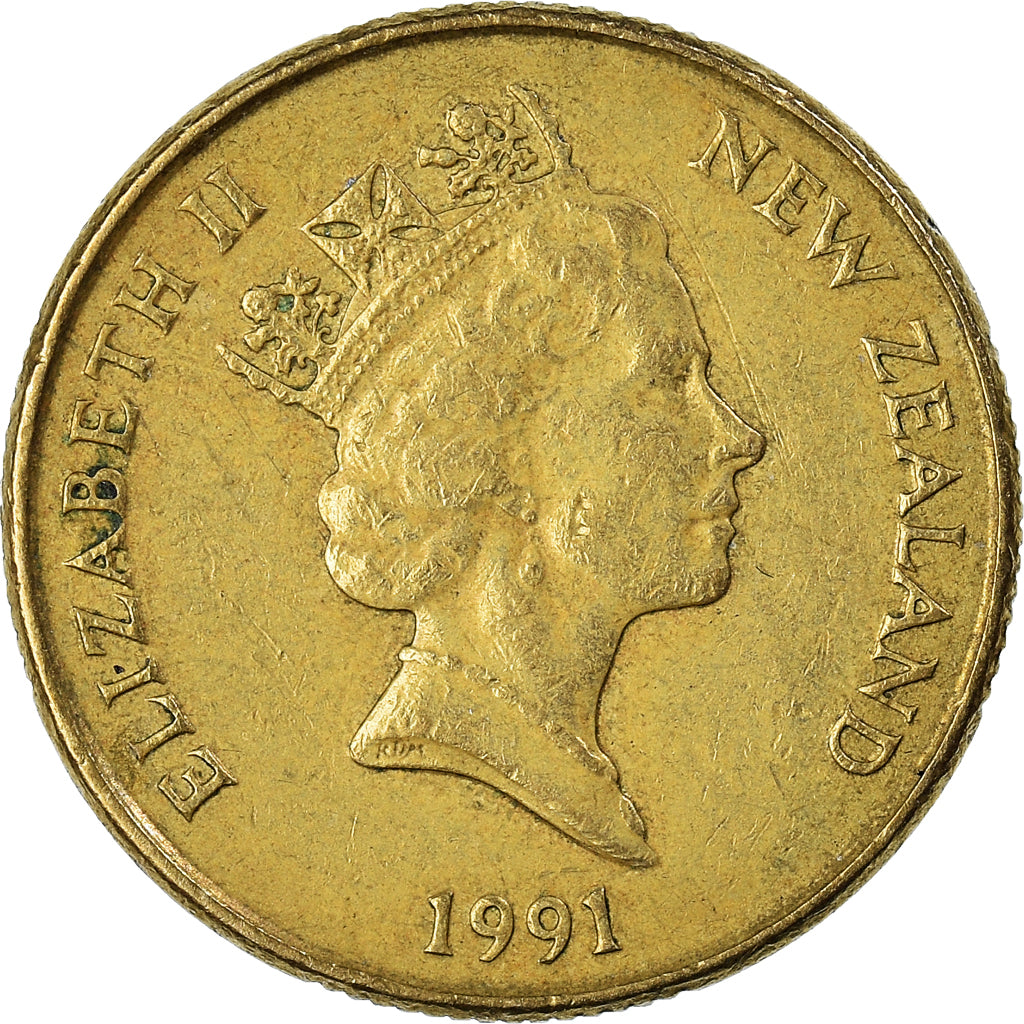 Moeda, Nova Zelândia, Dollar, 1991