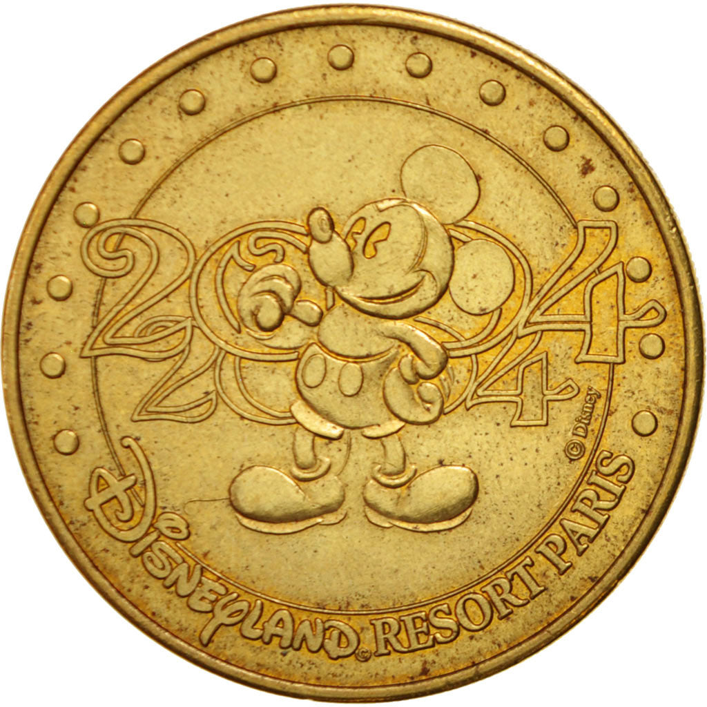 France, Jeton Touristique, 77/ Disneyland Paris, 2004, Monnaie de Paris
