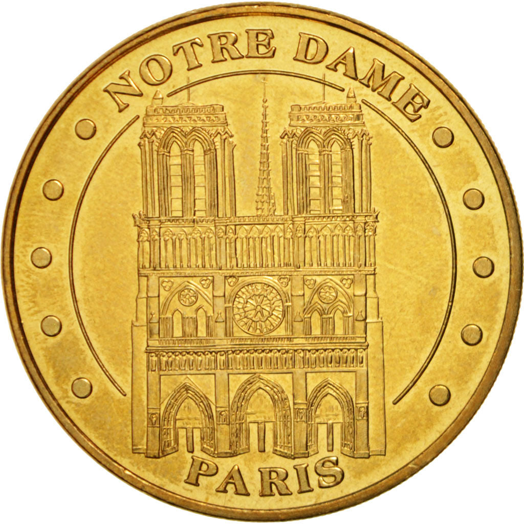 France, Jeton Touristique, 75/ Paris - Notre-Dame, 2013, Monnaie de Paris