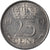 Munten, Nederland, 25 Cents, 1961