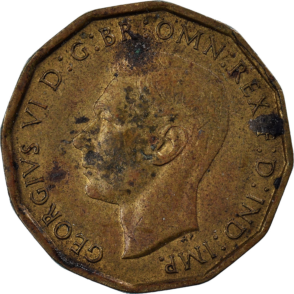 Moneta, Wielka Brytania, 3 Pence, 1943