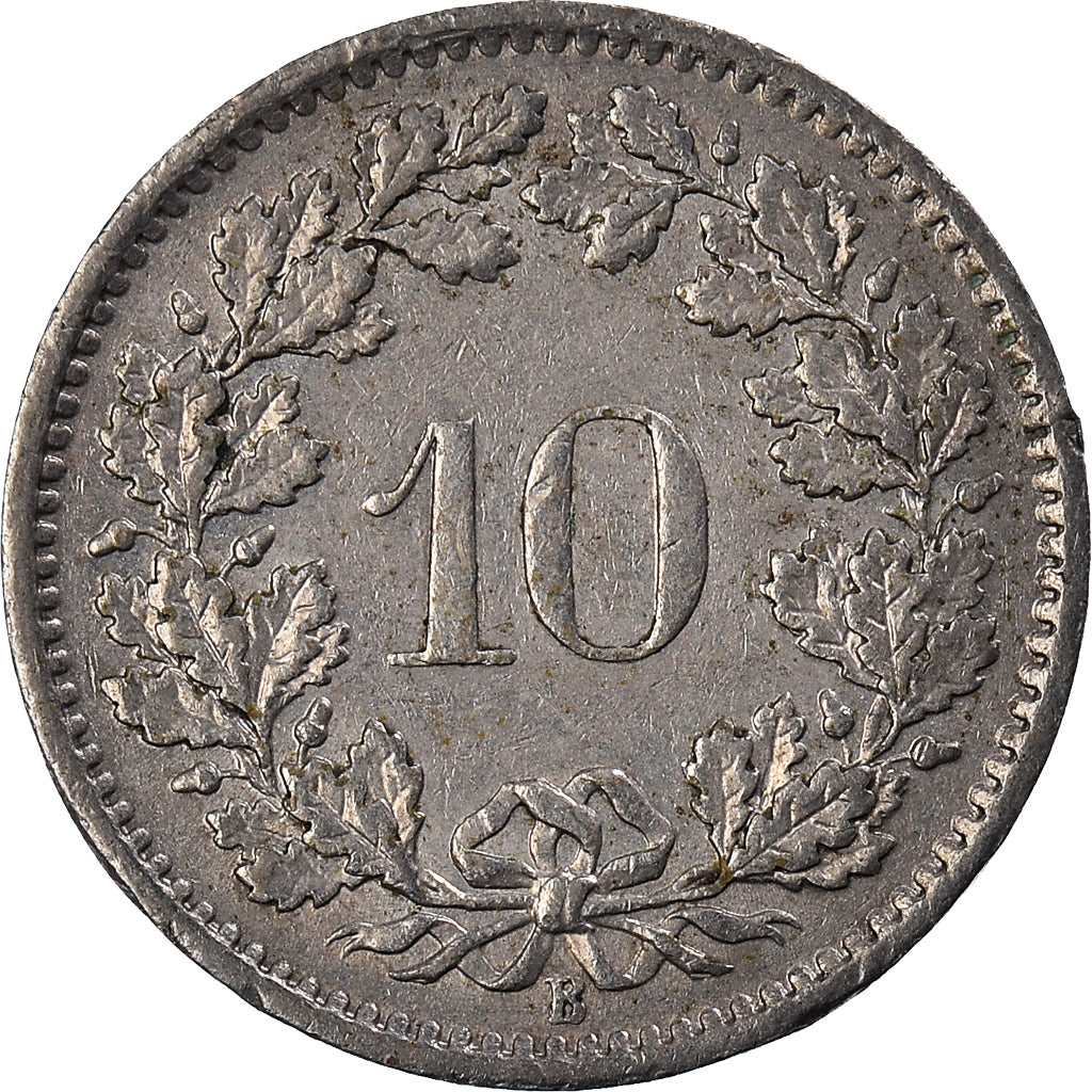 Coin, Switzerland, 10 Rappen, 1965