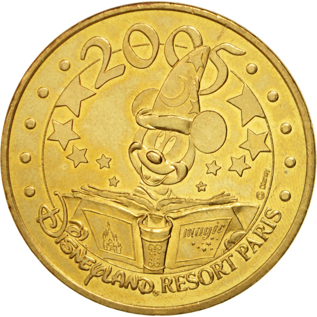 France, Touristic token, 77/ Disneyland Paris, 2005, Monnaie de Paris