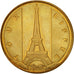 Francia, Token, Touristic token, 75/ La Tour Eiffel, Arts & Culture, 2013, Mo...