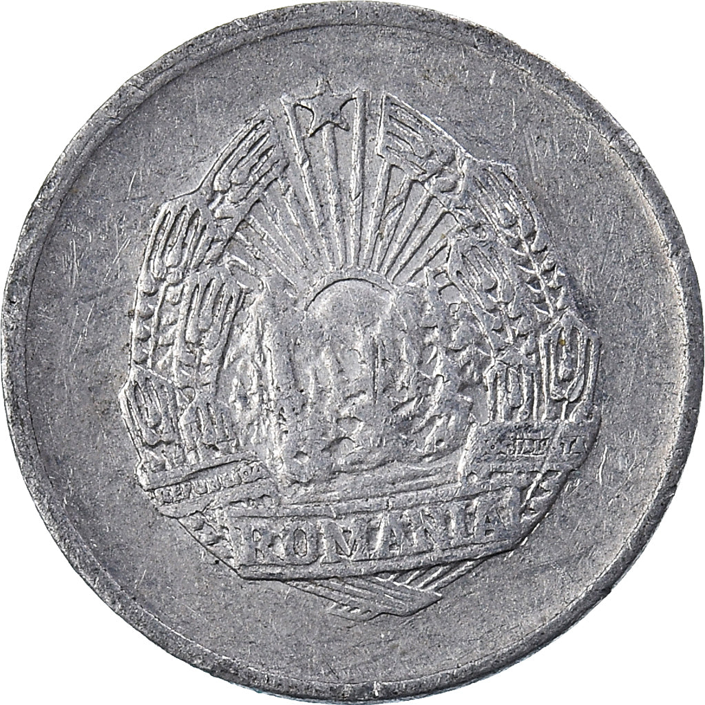 Moneda, Rumanía, 5 Bani, 1975