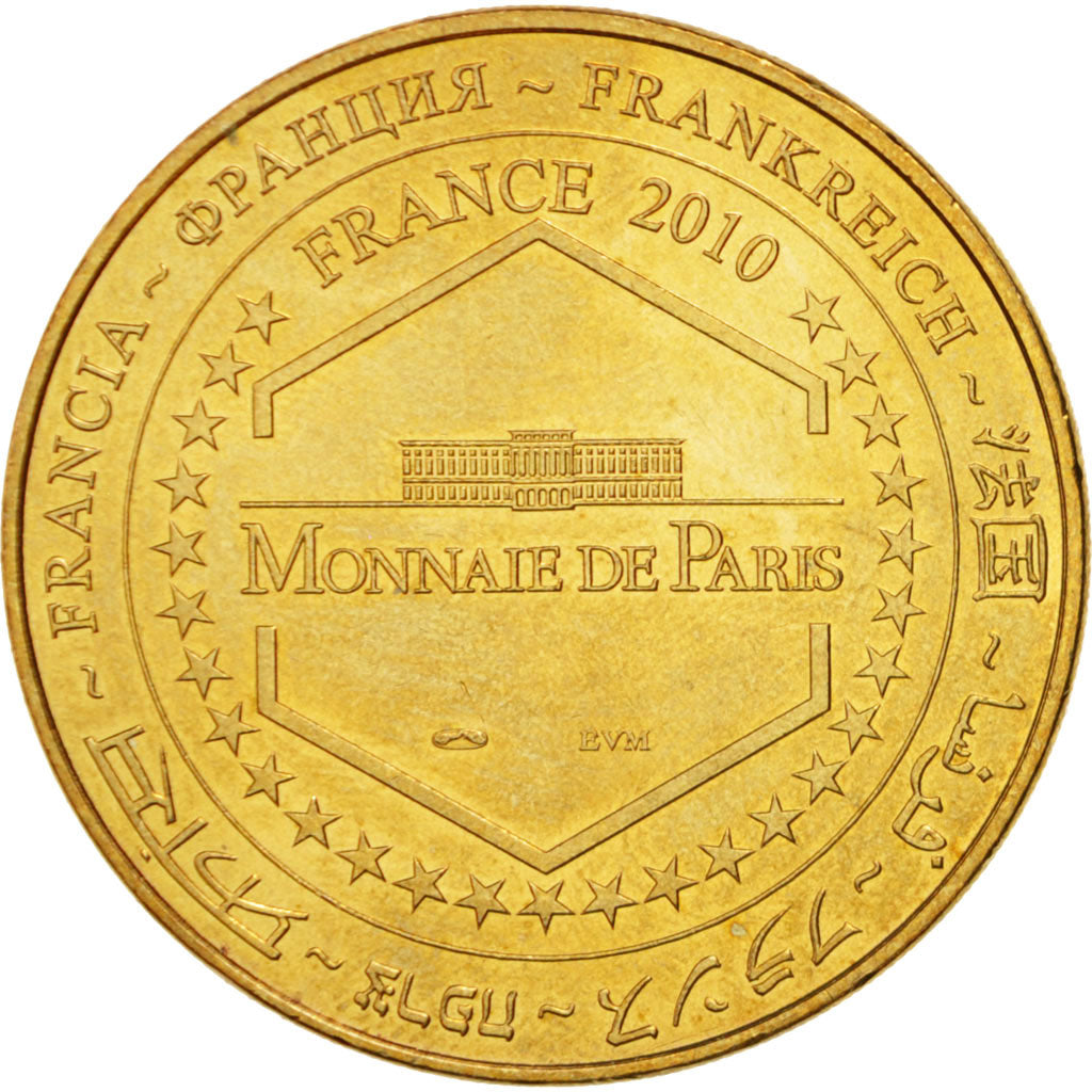 France, Jeton Touristique, 77/ Disneyland Paris, 2010, Monnaie de Paris