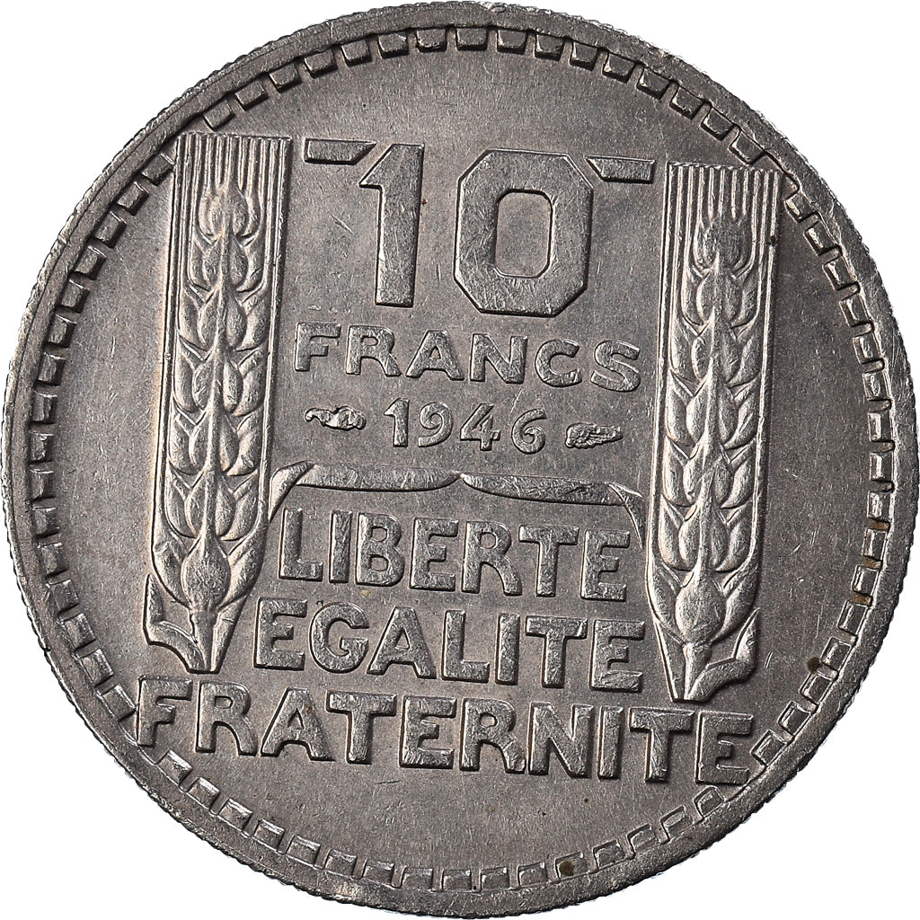 Coin, France, 10 Francs, 1946