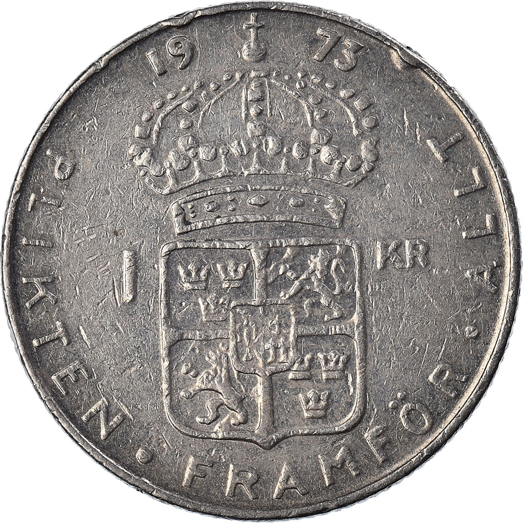 Münze, Schweden, Krona, 1973