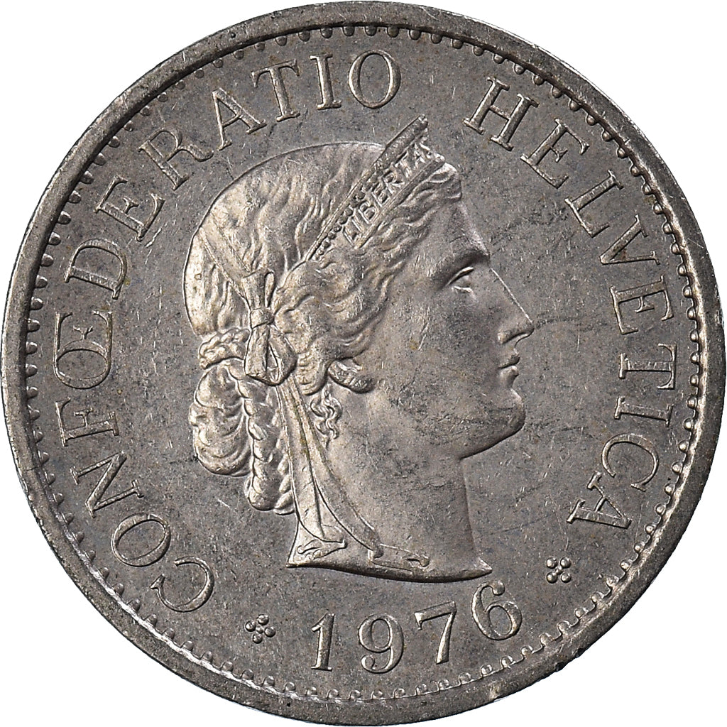 Coin, Switzerland, 10 Rappen, 1976