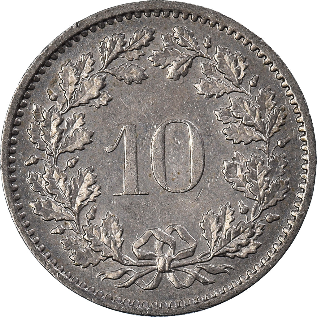 Coin, Switzerland, 10 Rappen, 1976