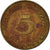 Moneta, GERMANIA - REPUBBLICA FEDERALE, 5 Pfennig, 1968