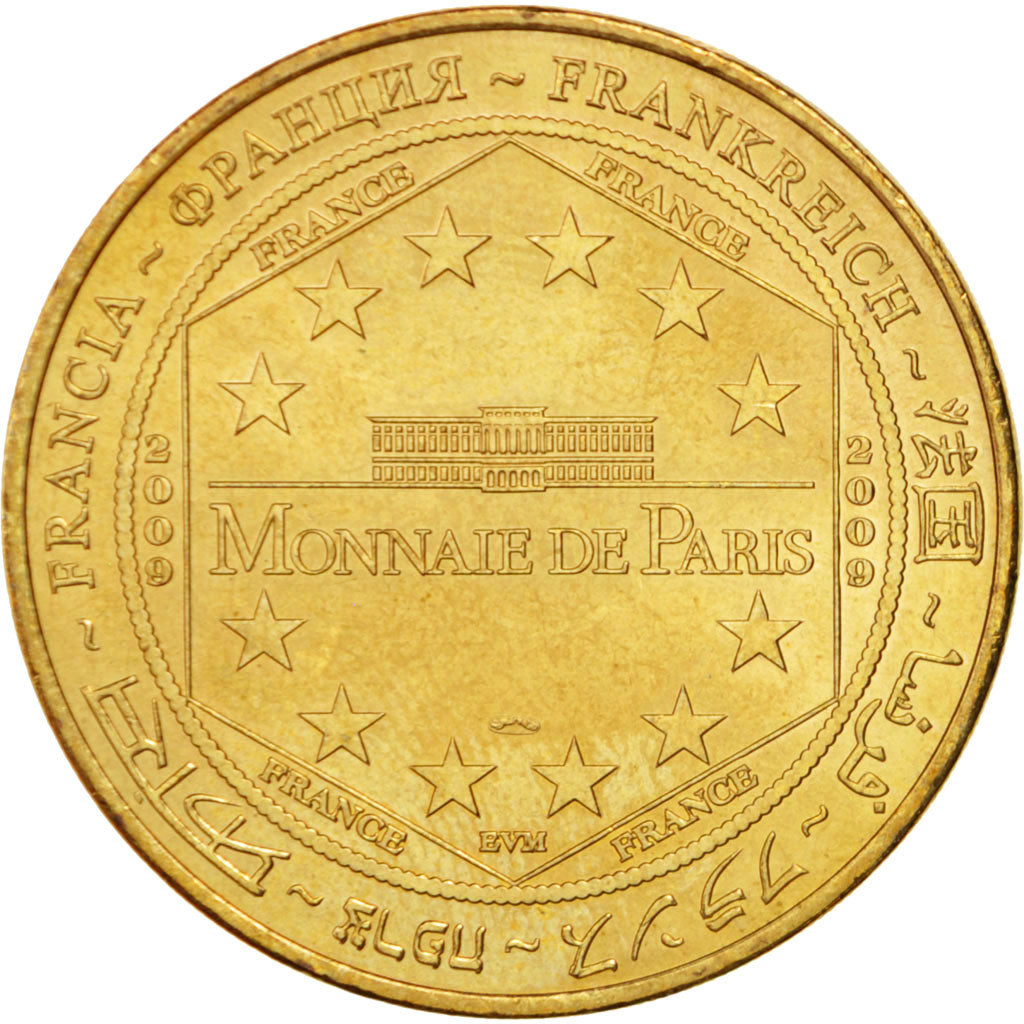 France, Jeton Touristique, 75/ Paris - Les Egouts, 2009, Monnaie de Paris