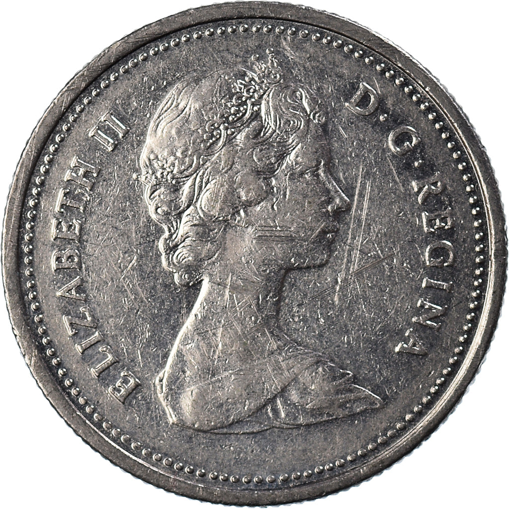 Moneda, Canadá, 25 Cents, 1981