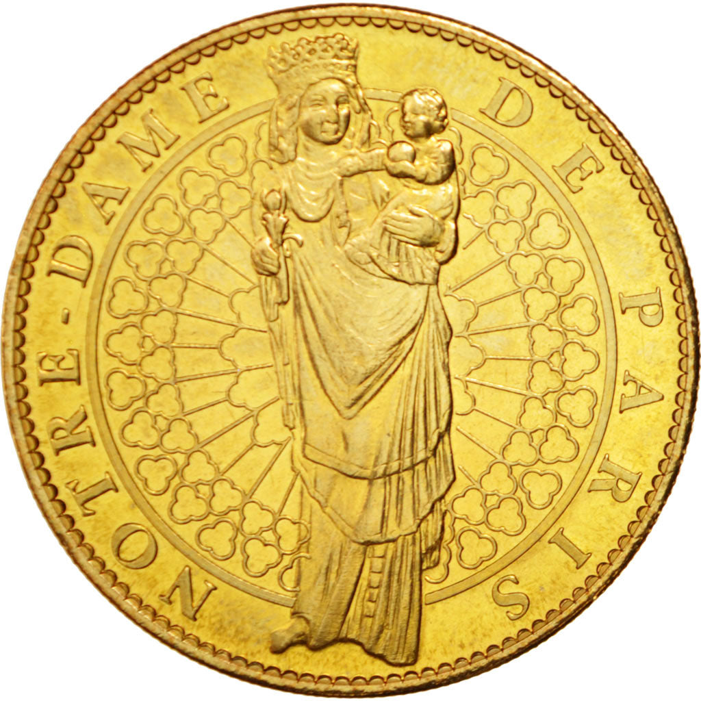 Francia, Token, Touristic token, 75/ Paris - Notre-Dame, Arts & Culture, 2010...