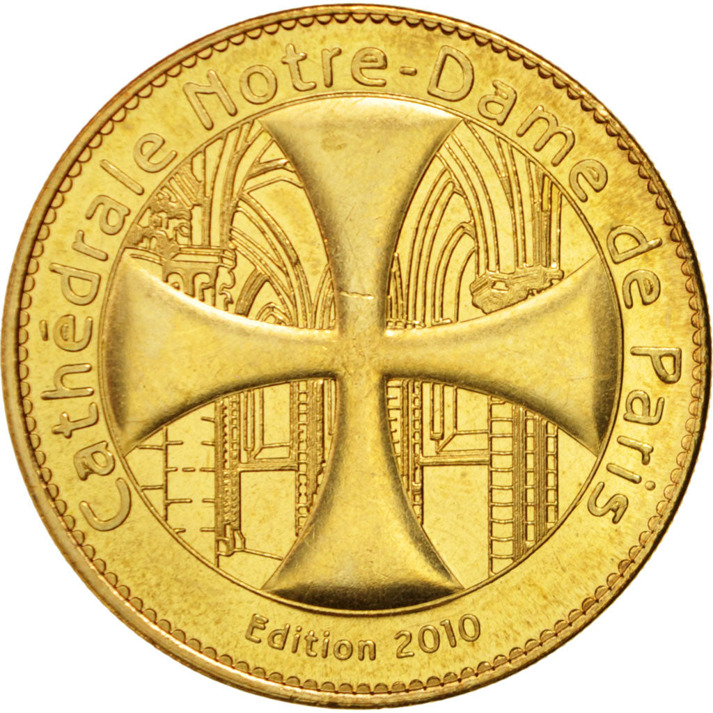 Francia, Token, Touristic token, 75/ Paris - Notre-Dame, Arts & Culture, 2010...