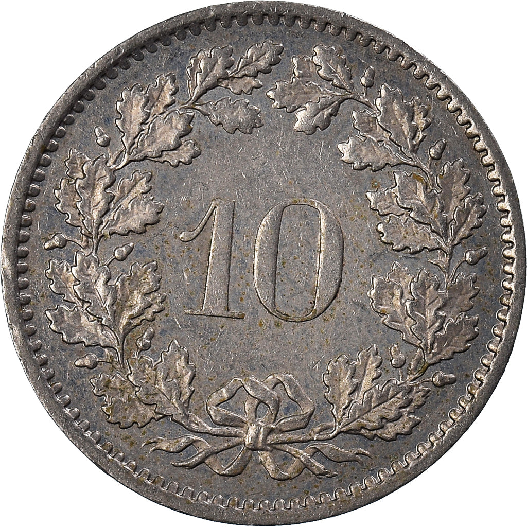 Coin, Switzerland, 10 Rappen, 1975