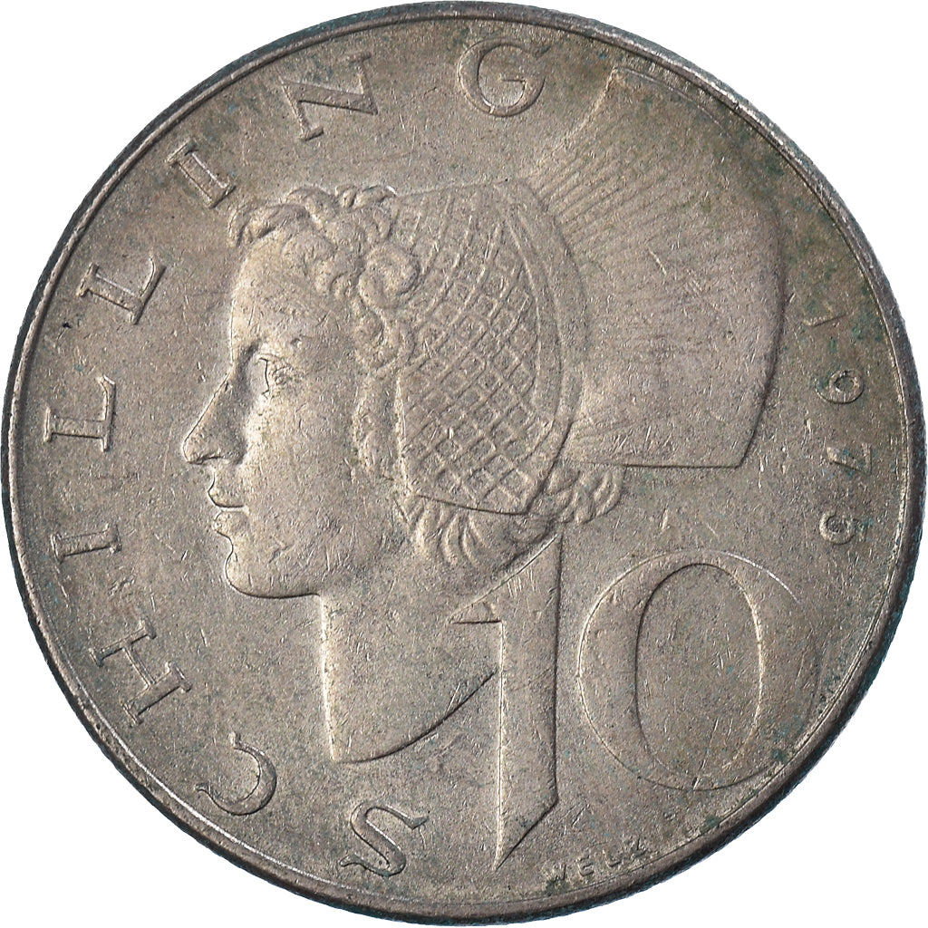 Coin, Austria, 10 Schilling, 1975