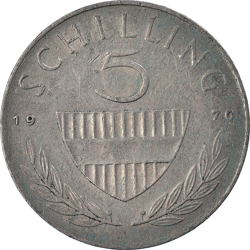 Coin, Austria, 5 Schilling, 1970