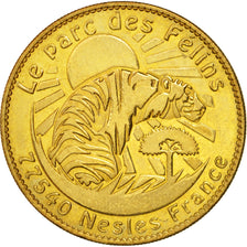 France, Token, Touristic token, 77/ Parc des Félins - Nesles, Arts & Culture
