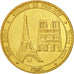 Francia, Token, Touristic token, 75/ Paris - 3 Monuments, Arts & Culture, 2009