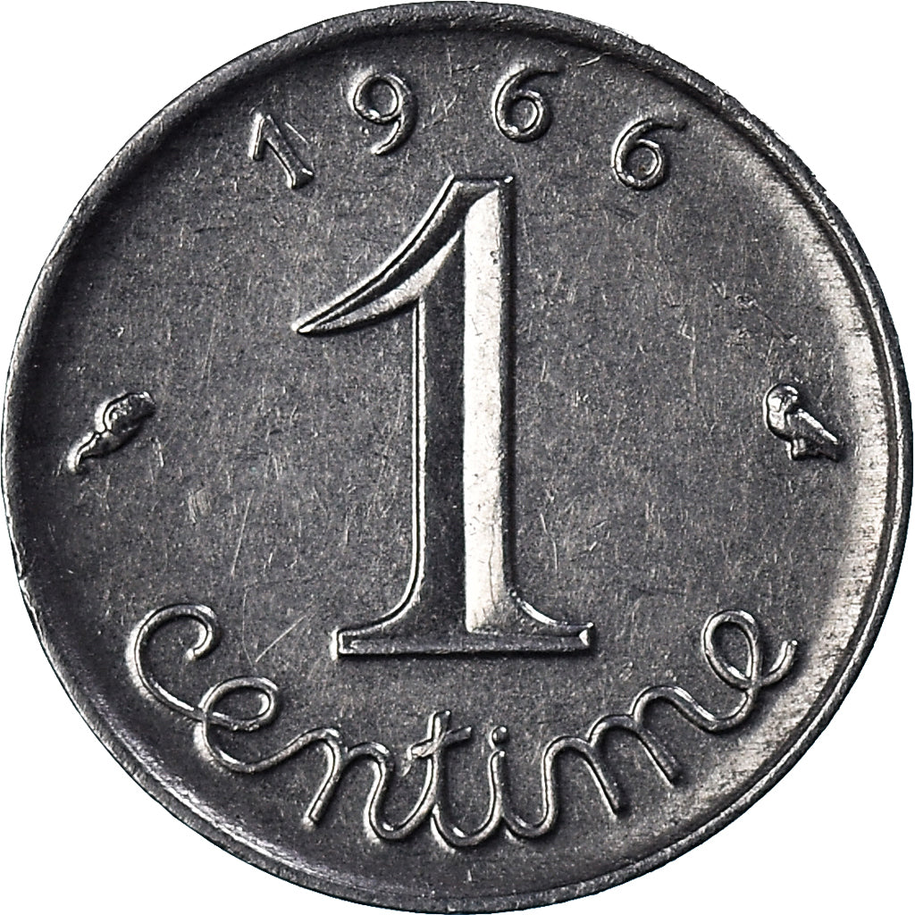 Monnaie, France, Centime, 1966