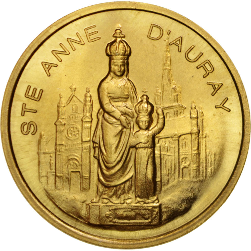 Francia, Token, Touristic token, Sainte-Anne d'Auray, Arts & Culture, Undated...