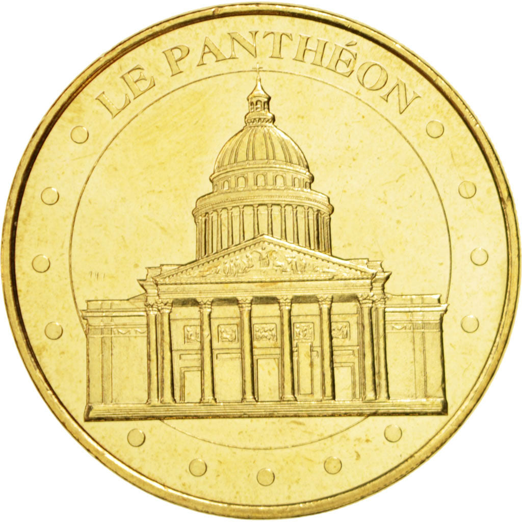 Francia, Token, Touristic token, 75/ Paris - Panthéon, Arts & Culture, 2015,...