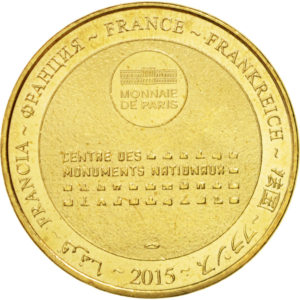 Francia, Token, Touristic token, 75/ Paris - Panthéon, Arts & Culture, 2015,...