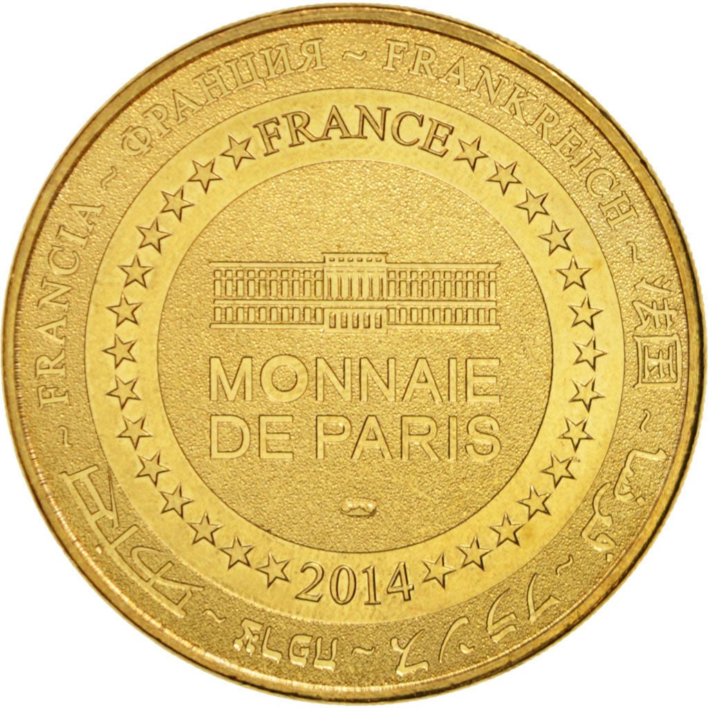 France, Token, Touristic token, 98/ Océanomania - Monaco, Arts & Culture, 2014