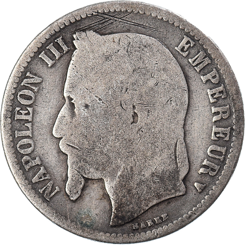 Francja, 1 Franc, 1867