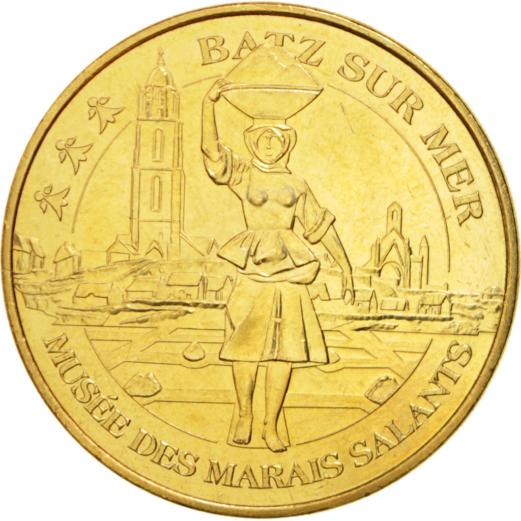 France, Jeton Touristique, 44/ Musée des Marais Salants - Batz-sur-Mer, 2009,MDP