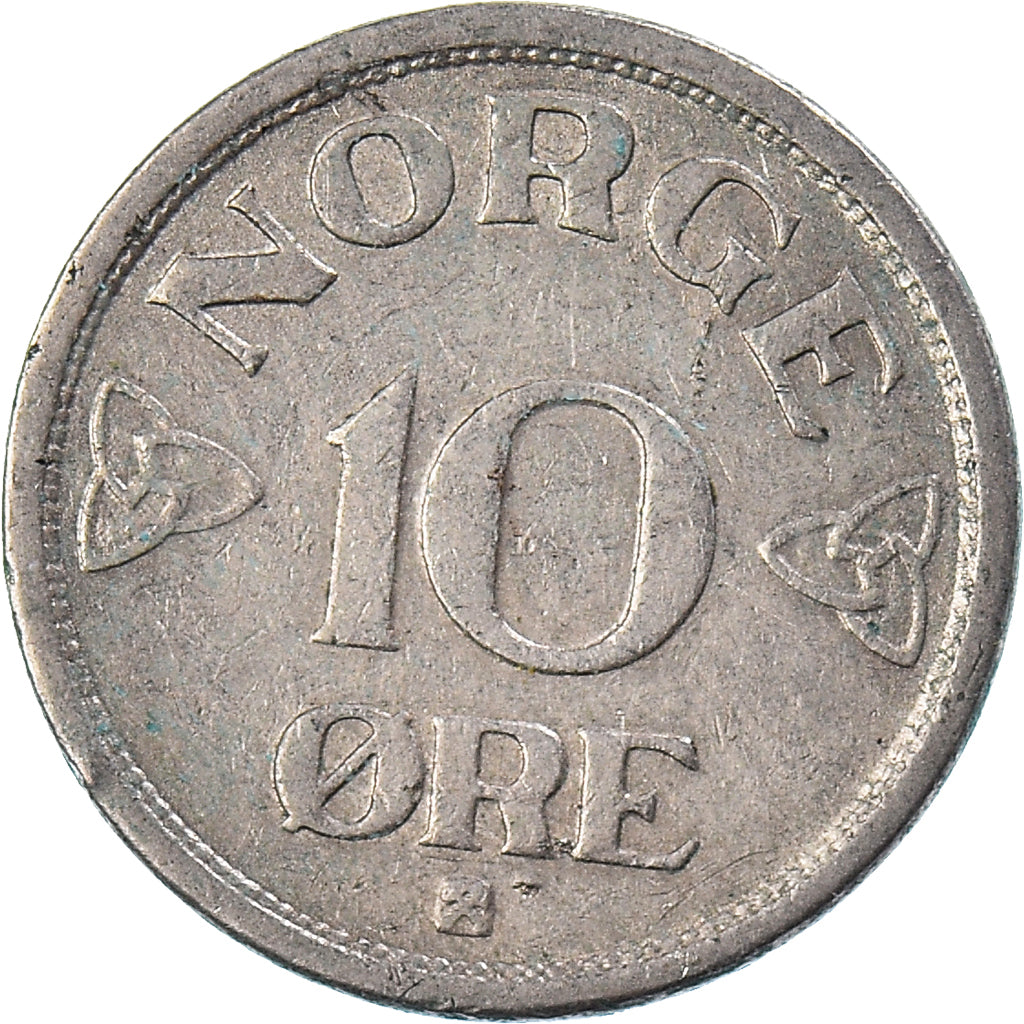 Moneda, Noruega, 10 Öre, 1954
