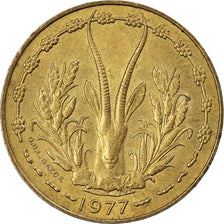 Coin, West African States, 10 Francs, 1977