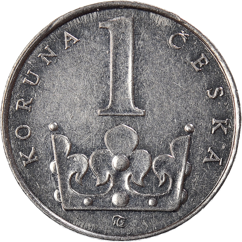 Coin, Czech Republic, Koruna, 1993