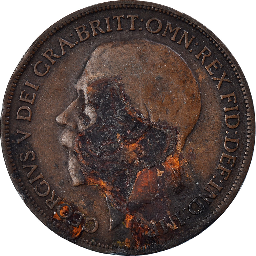 Monnaie, Grande-Bretagne, Penny, 1914