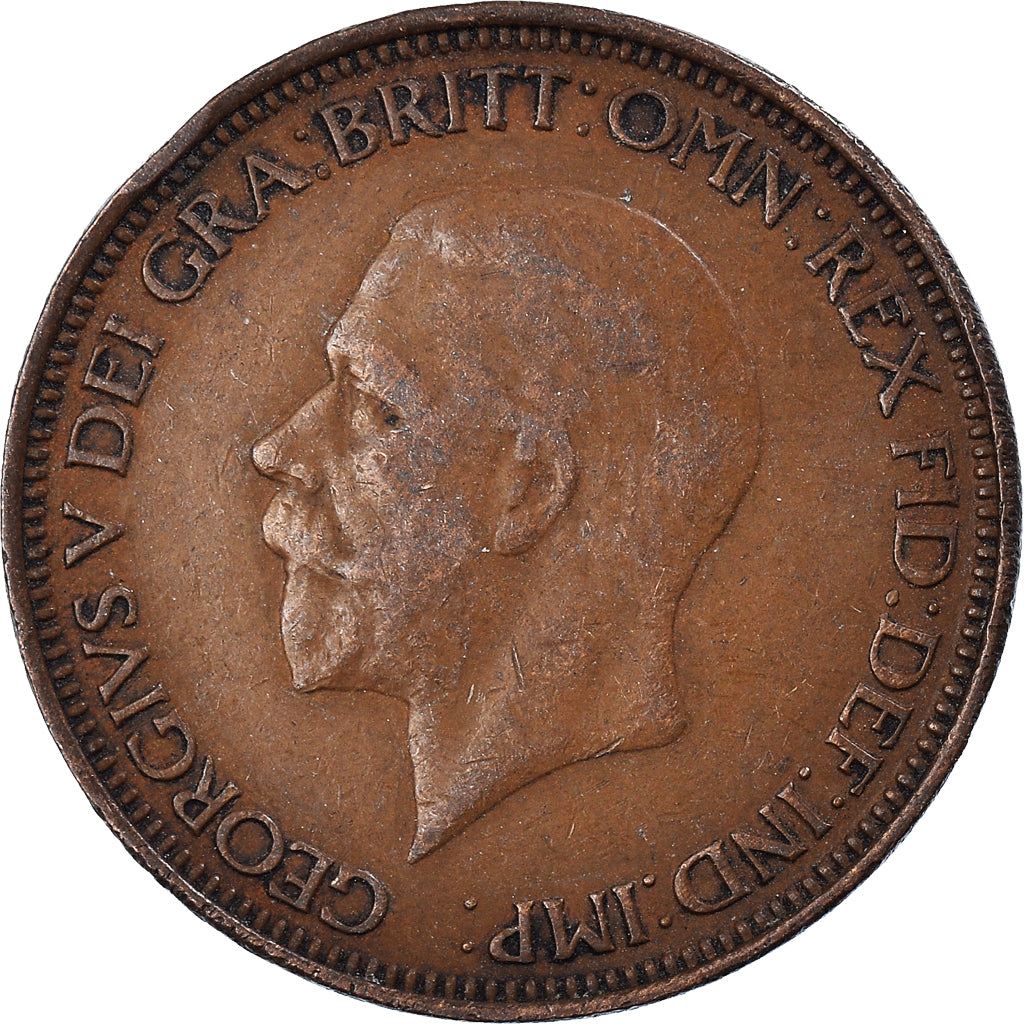 Monnaie, Grande-Bretagne, 1/2 Penny, 1933
