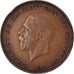 Monnaie, Grande-Bretagne, 1/2 Penny, 1933