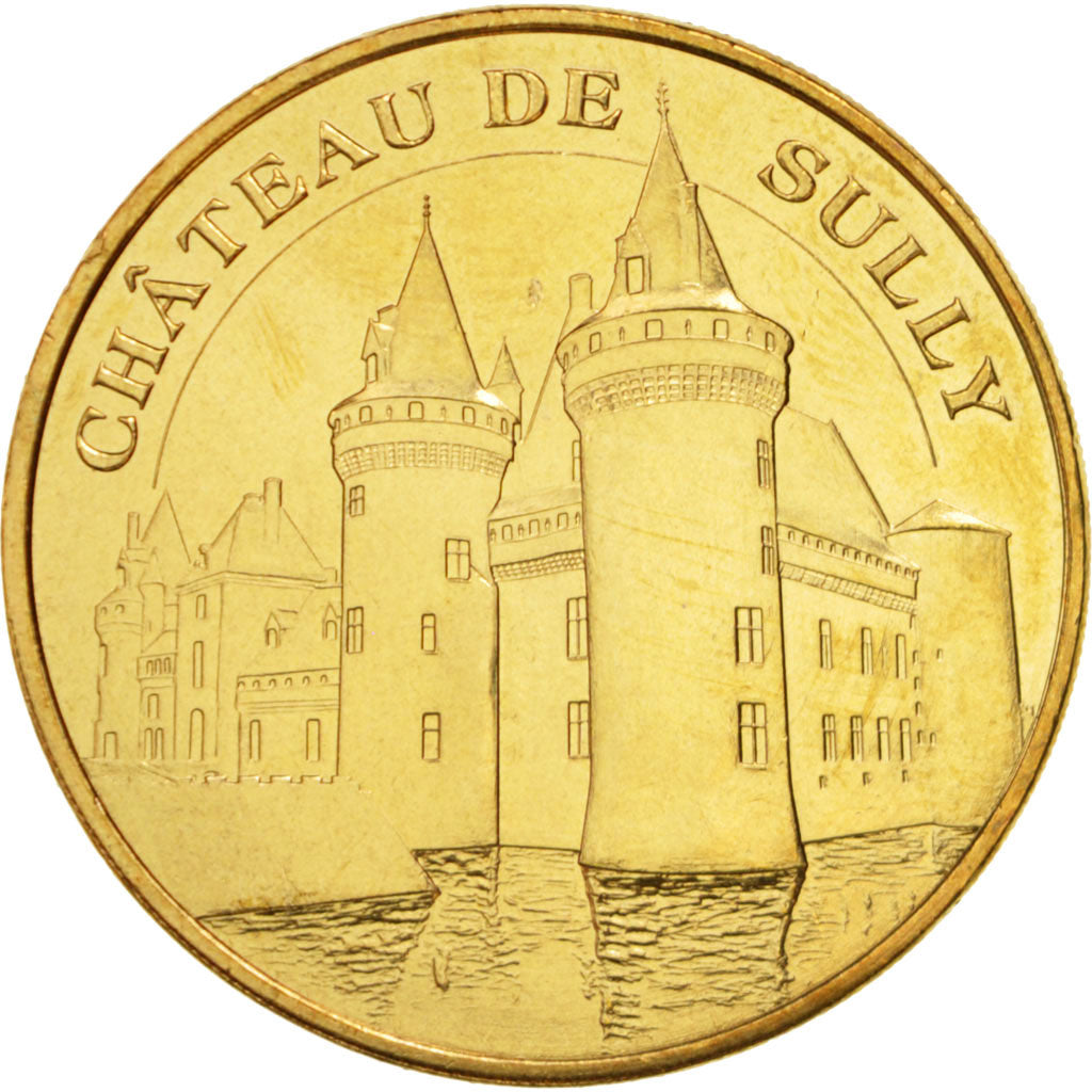 France, Token, Touristic token, 45/ Château de Sully-sur-Loire, Arts & Culture