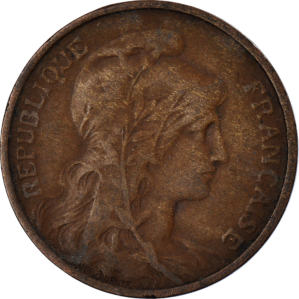 Munten, Frankrijk, 5 Centimes, 1911